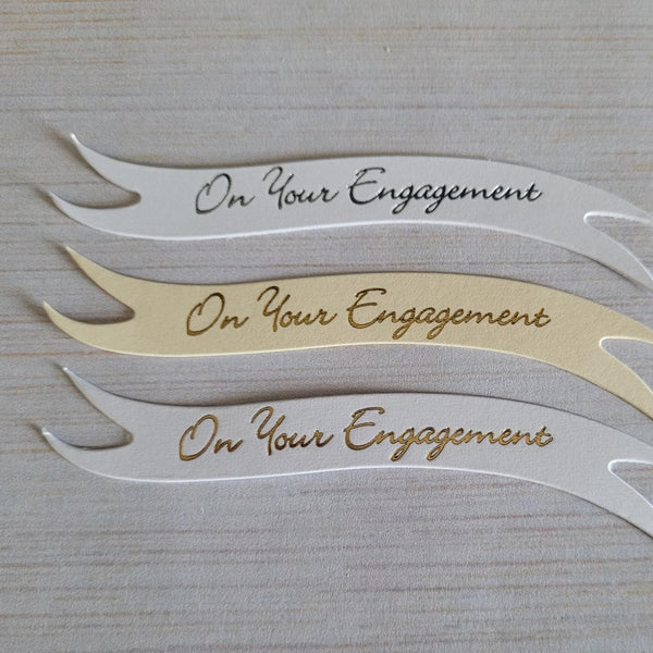 Banners - On your Engagement. Mixed pack of 30