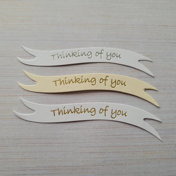 Banners - Thinking of You. Mixed pack of 30