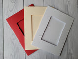 Card blanks and envelopes, 7x5 Rectangle Aperture, pack of 5