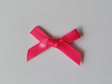 3cm Satin Bows, Cerise