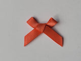 3cm Satin Bows, Coral