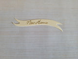 Banners - New Home Gold print on Cream card. Pack of 10