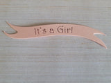 Banners - Baby Girl. Pack of 10