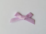 3cm Satin Bows, Lilac