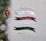 60 banners - Merry Christmas (Various colours)