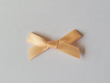3cm Satin Bows, Peach