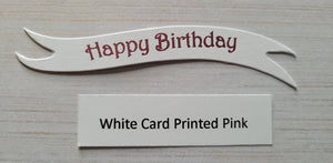 Banners - Happy Birthday