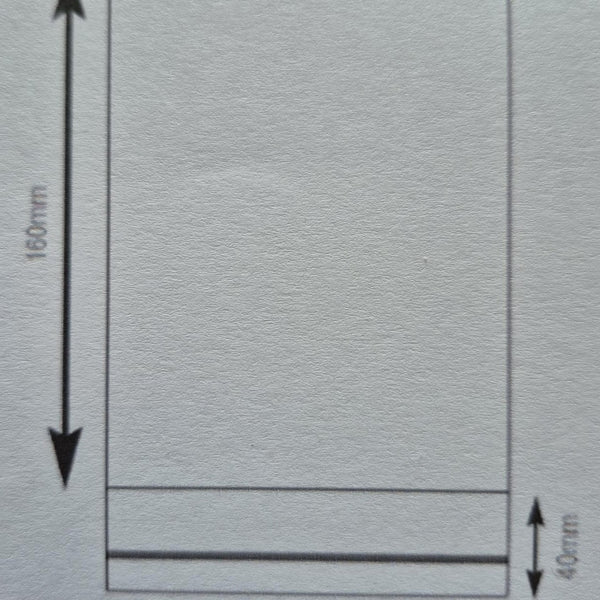 Cello bags A6. Pack of 50.