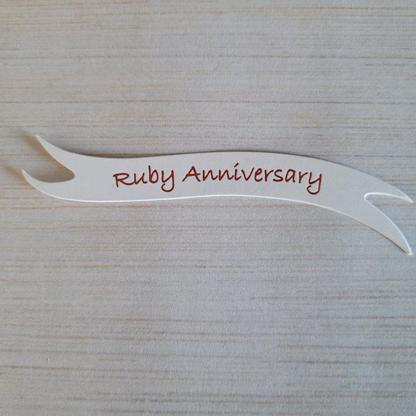 Banners - Special Anniversary Ruby