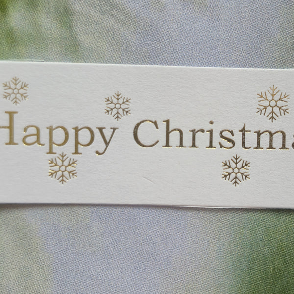 Toppers - Happy Christmas. Mixed pack of 30