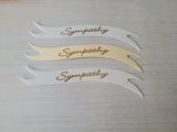 Banners - Sympathy. Mixed pack of 30