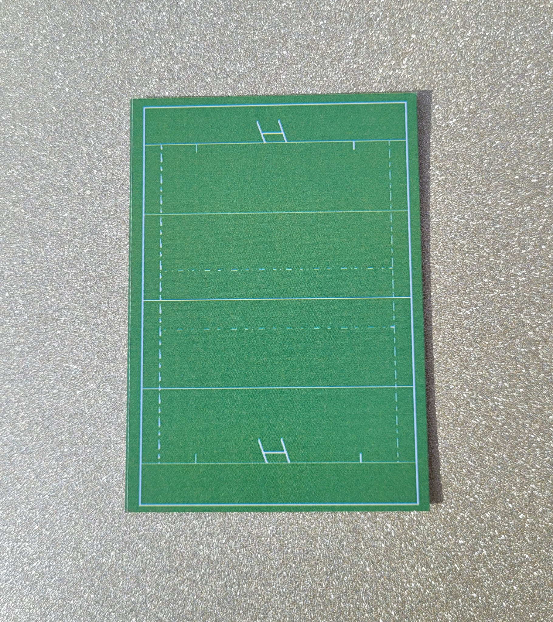 Printed panel - Rugby pitch