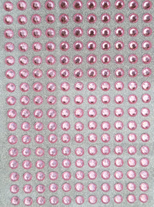 4mm self adhesive diamante/rhinestones gems