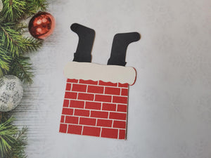 Chimney and Santa boots