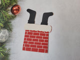 Chimney and Santa boots