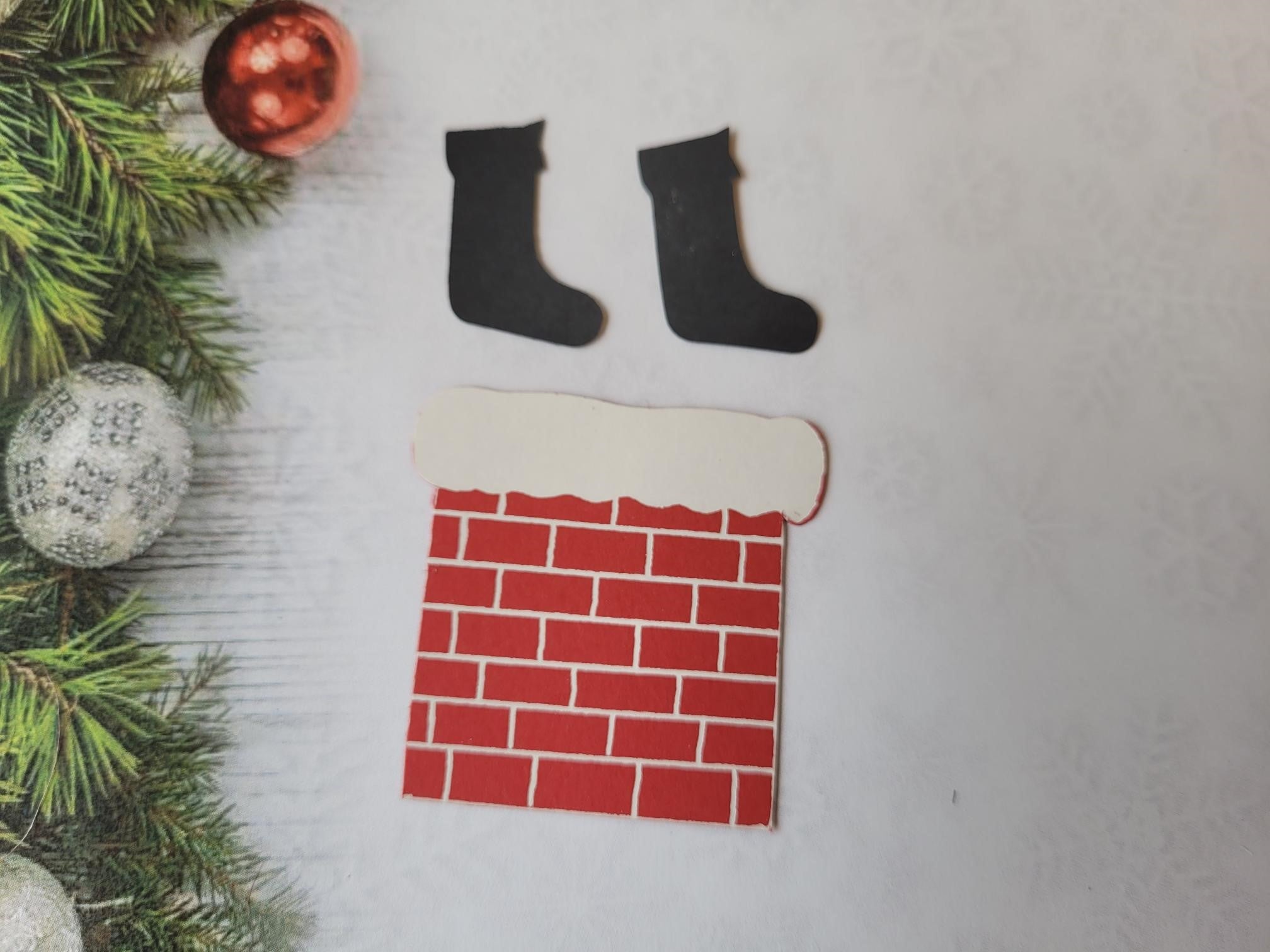 Chimney and Santa boots