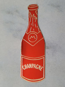 Champagne bottles