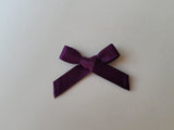 3cm Satin Bows, shades of Purple