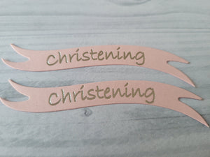 Banners - Christening