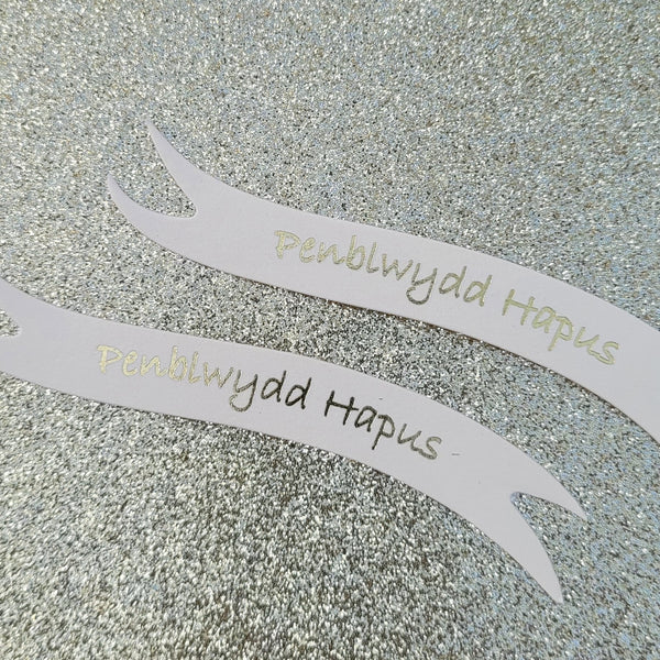 Banners - Penblwydd Hapus