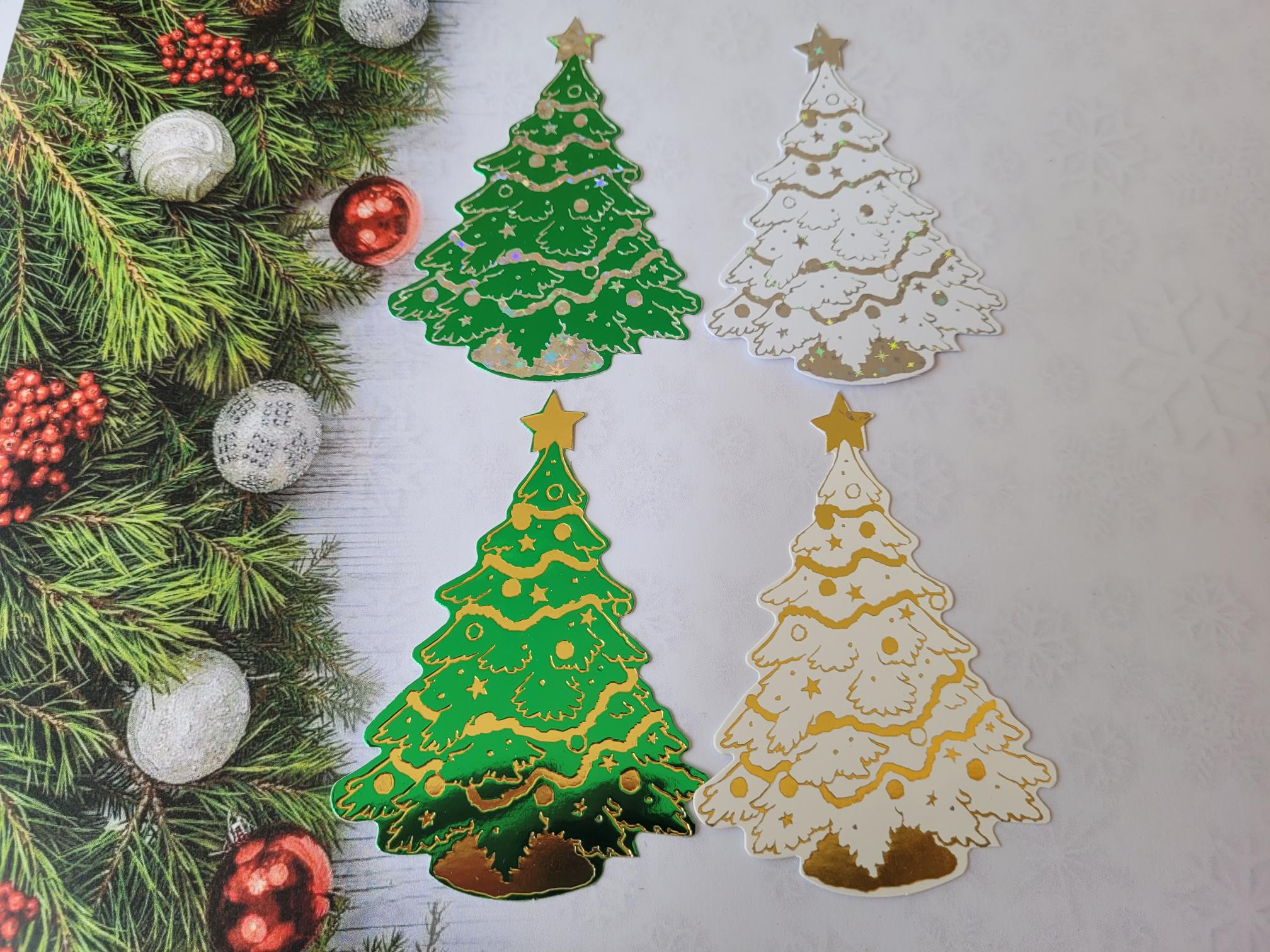 Christmas Tree - Large, pack of 4