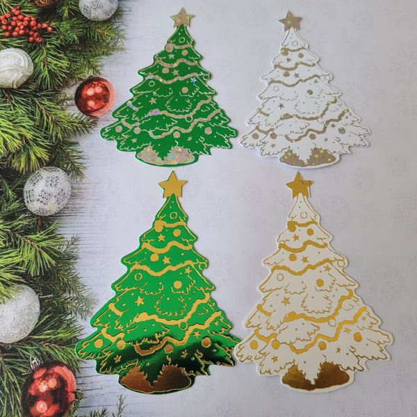 Christmas Tree - Large, pack of 4