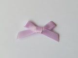 3cm Satin Bows, shades of Purple