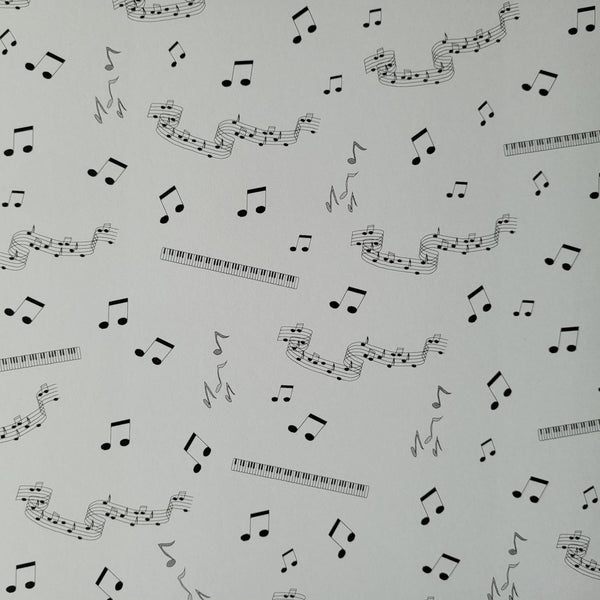 Background card - Music notes