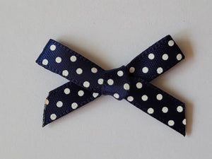 3cm Polka Dot Bows