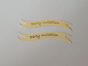 Banners - Party Invitations