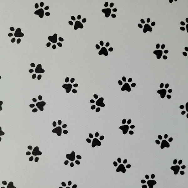 Background card - Paw prints