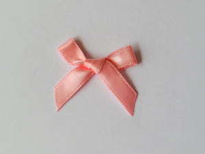 3cm Satin Bows, shades of Pink