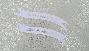 Banners - Silver, Ruby, Golden Anniversary