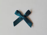 3cm Satin Bows, shades of Blue