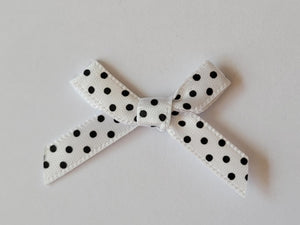 3cm Polka Dot Bows