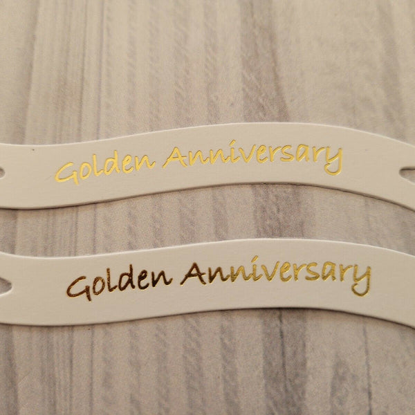 Banners - Silver, Ruby, Golden Anniversary