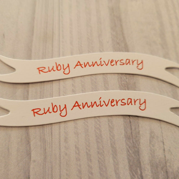 Banners - Silver, Ruby, Golden Anniversary