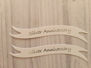 Banners - Silver, Ruby, Golden Anniversary